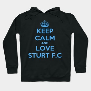 Keep calm and love sturt fc | AFL footy Hoodie